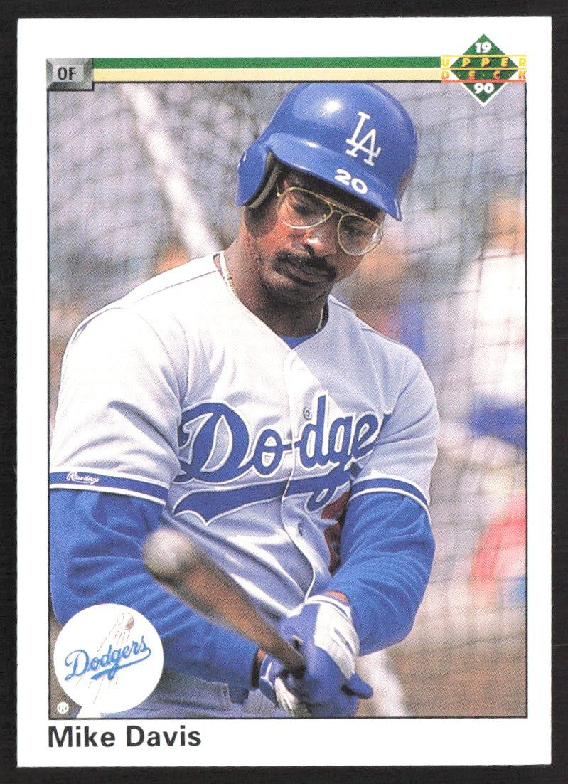 1990 Upper Deck 258 Mike Davis