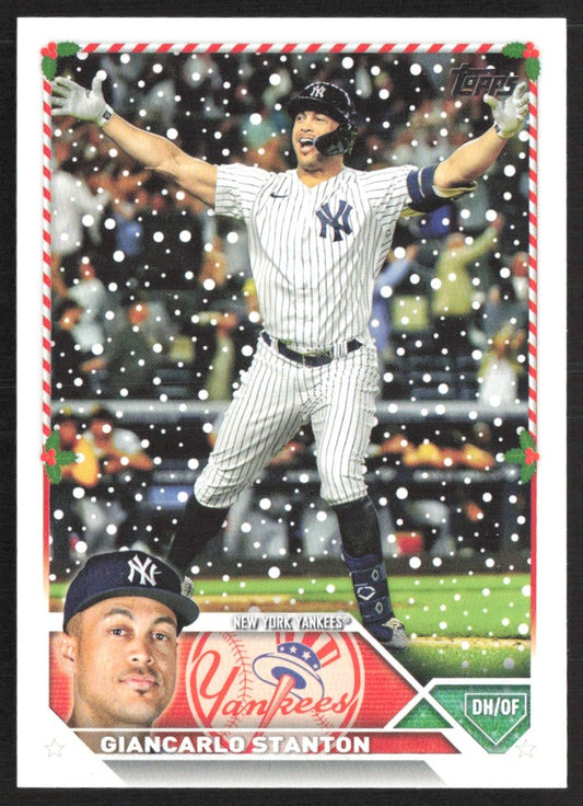 2023 Topps Holiday H25 Giancarlo Stanton