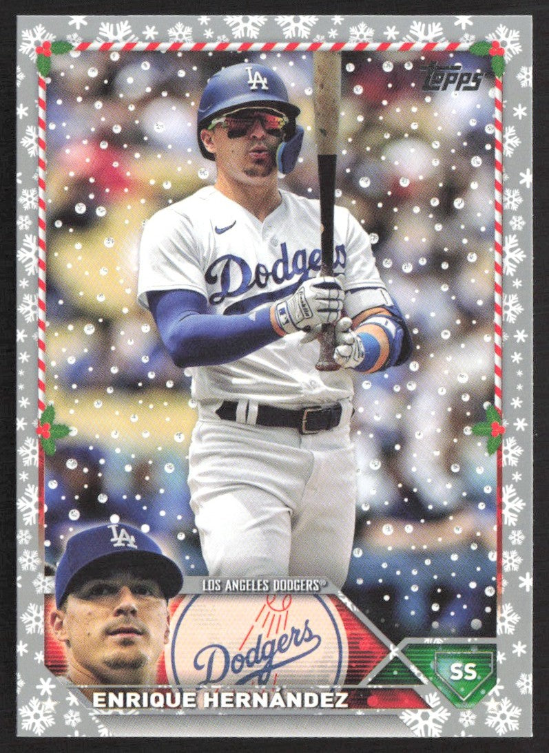 2023 Topps Holiday H124 Enrique Hernández