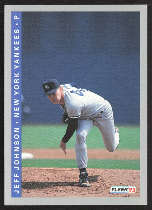 1993 Fleer 650 Jeff Johnson