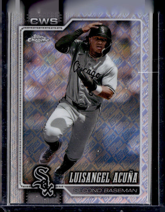 2026 Topps Chrome Logofractor Edition Luisangel Acuna #33