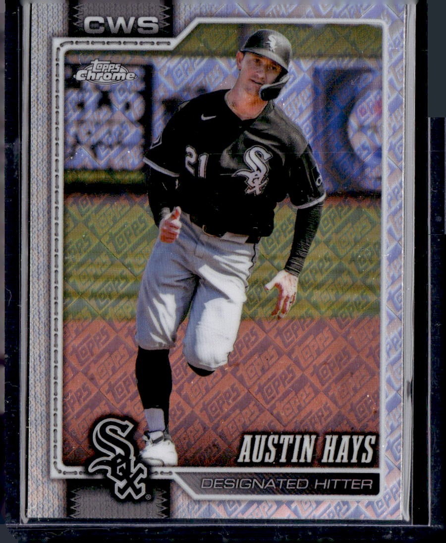 2026 Topps Chrome Logofractor Edition Austin Hays #293