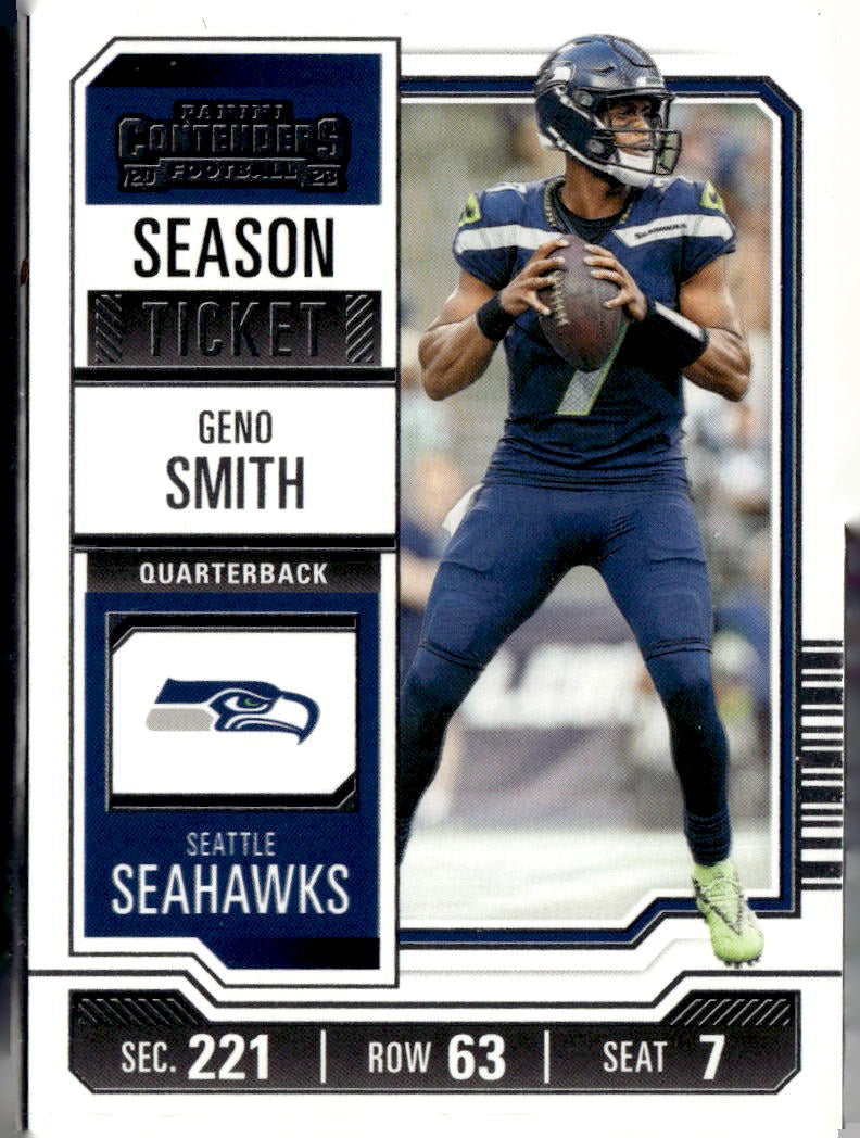 2023 Panini Contenders Geno Smith Season Ticket Retail #90