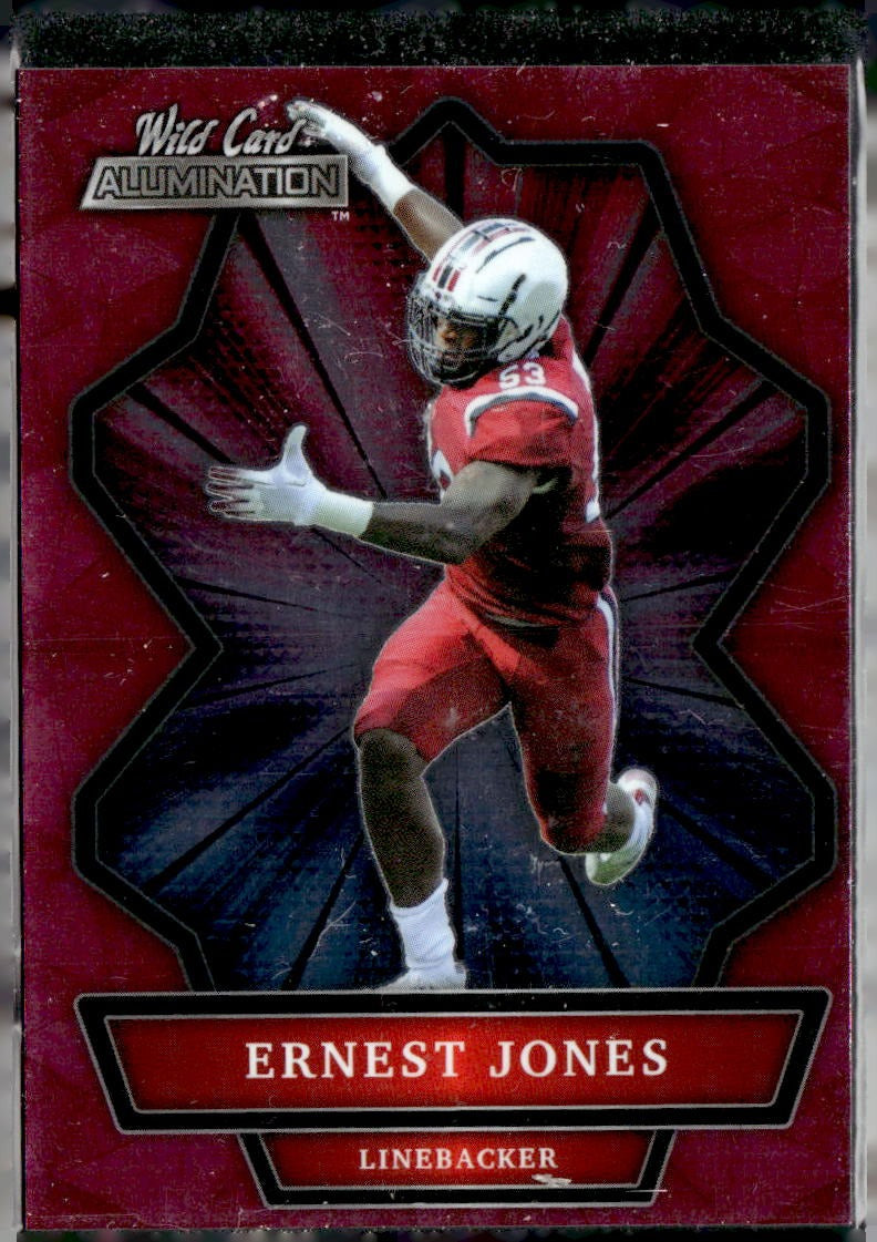 2021 Wild Card Alumination Ernest Jones #ABC-50