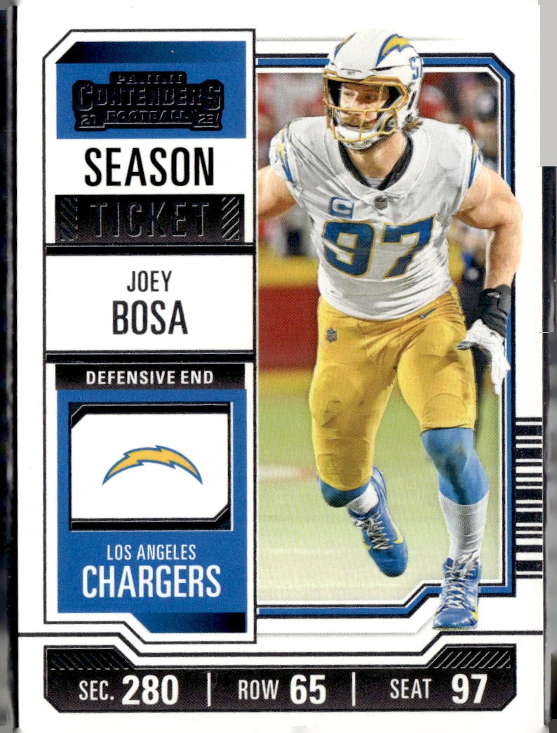 2023 Panini Contenders Joey Bosa Season Ticket Retail #58