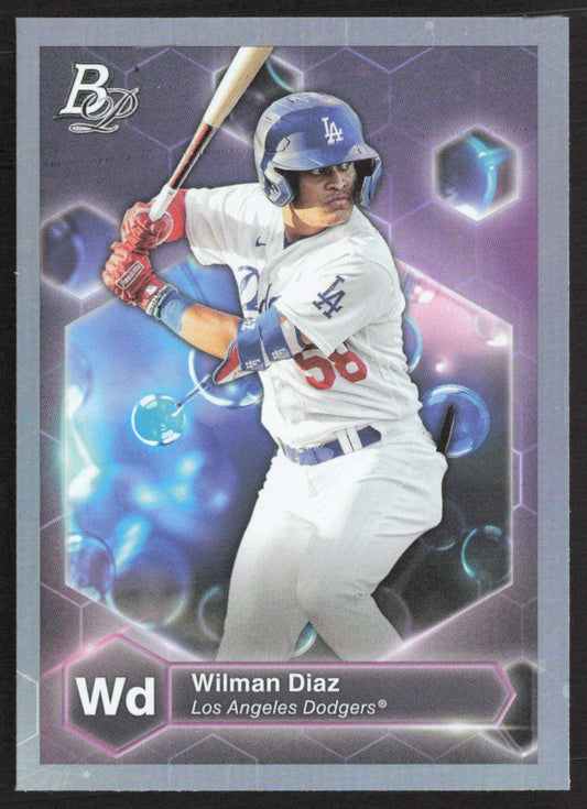 2022 Bowman Platinum Precious Elements PE-1 Wilman Diaz