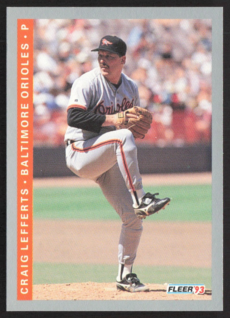 1993 Fleer 544 Craig Lefferts