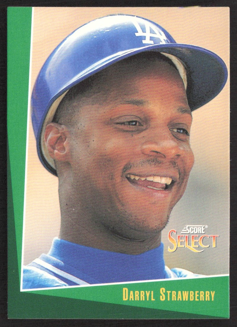 1992 Los Angeles Dodgers Police 21 Darryl Strawberry