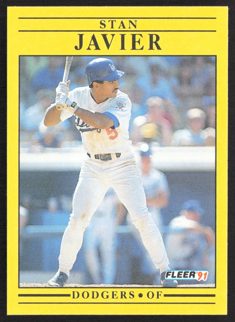 1991 Fleer 211 Stan Javier