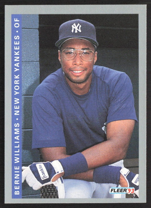 1993 Fleer 289 Bernie Williams