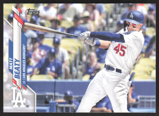 2020 Topps 564 Matt Beaty
