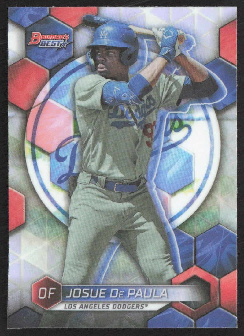 2023 Bowman's Best Top Prospects TP-17 Josue De Paula