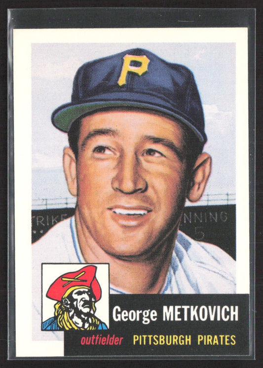 1991 Topps Archives 1953 George Metkovich #58