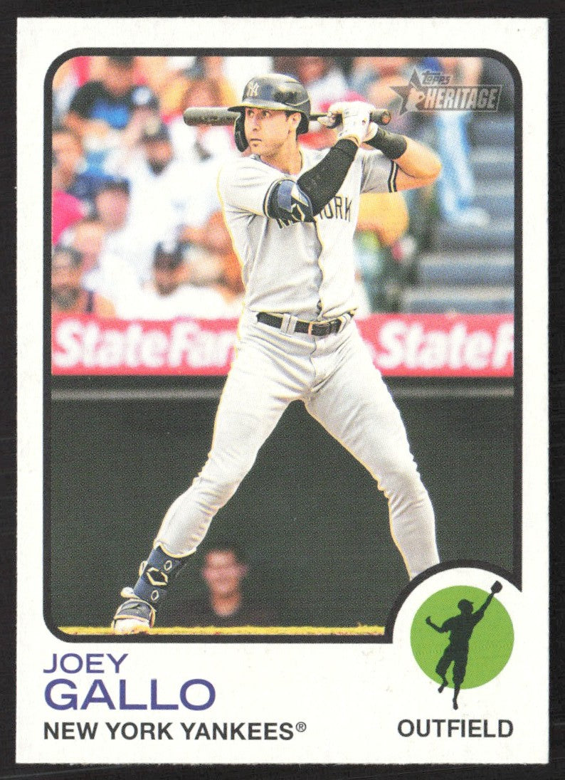 2022 Topps Heritage 339 Joey Gallo