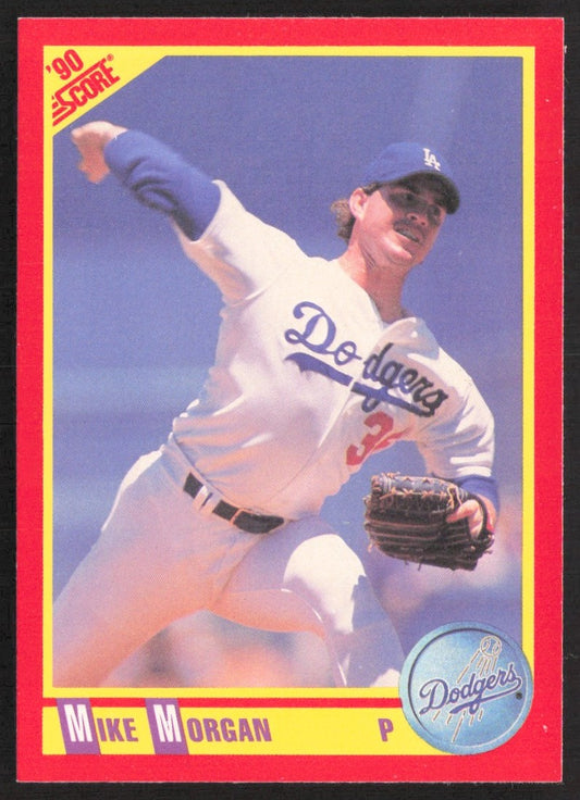 1990 Score 342 Mike Morgan