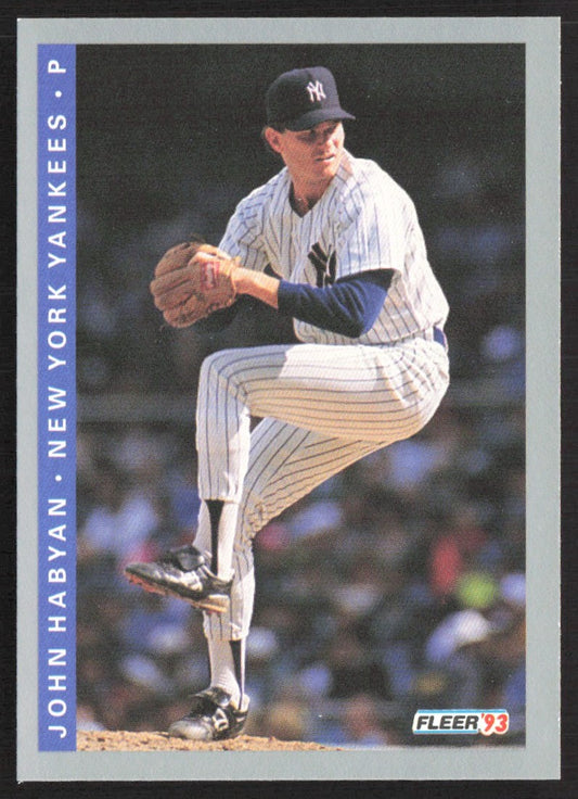 1993 Fleer 277 John Habyan
