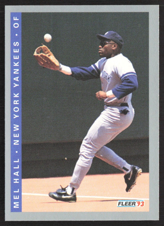1993 Fleer 278 Mel Hall