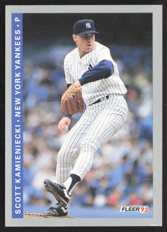 1993 Fleer 651 Scott Kamieniecki