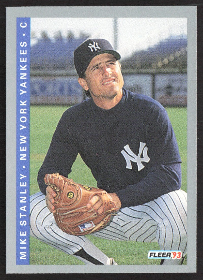 1993 Fleer 656 Mike Stanley