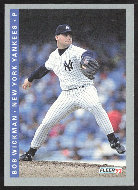 1993 Fleer 288 Bob Wickman