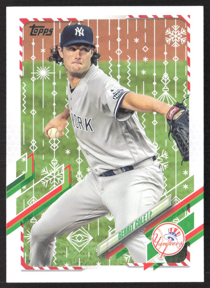 2021 Topps Holiday HW220 Gerrit Cole