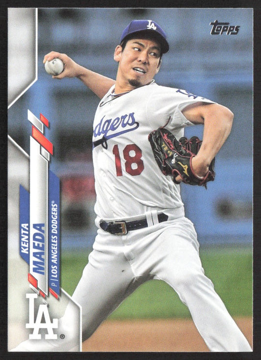 2020 Topps Los Angeles Dodgers LAD-10 Kenta Maeda