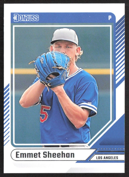 2024 Donruss Blue 88 Emmet Sheehan