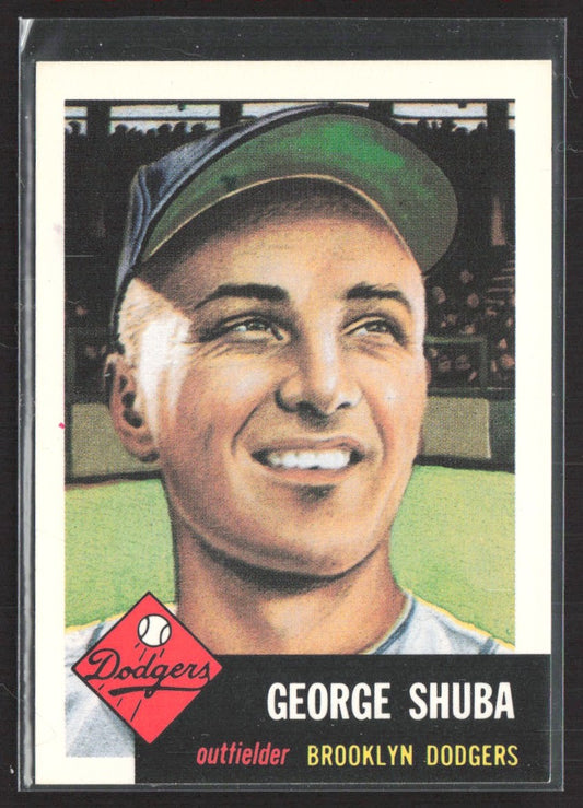 1991 Topps Archives 1953 George Shuba #34