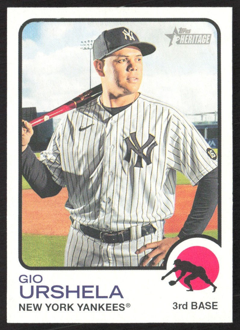 2022 Topps Heritage 284 Gio Urshela
