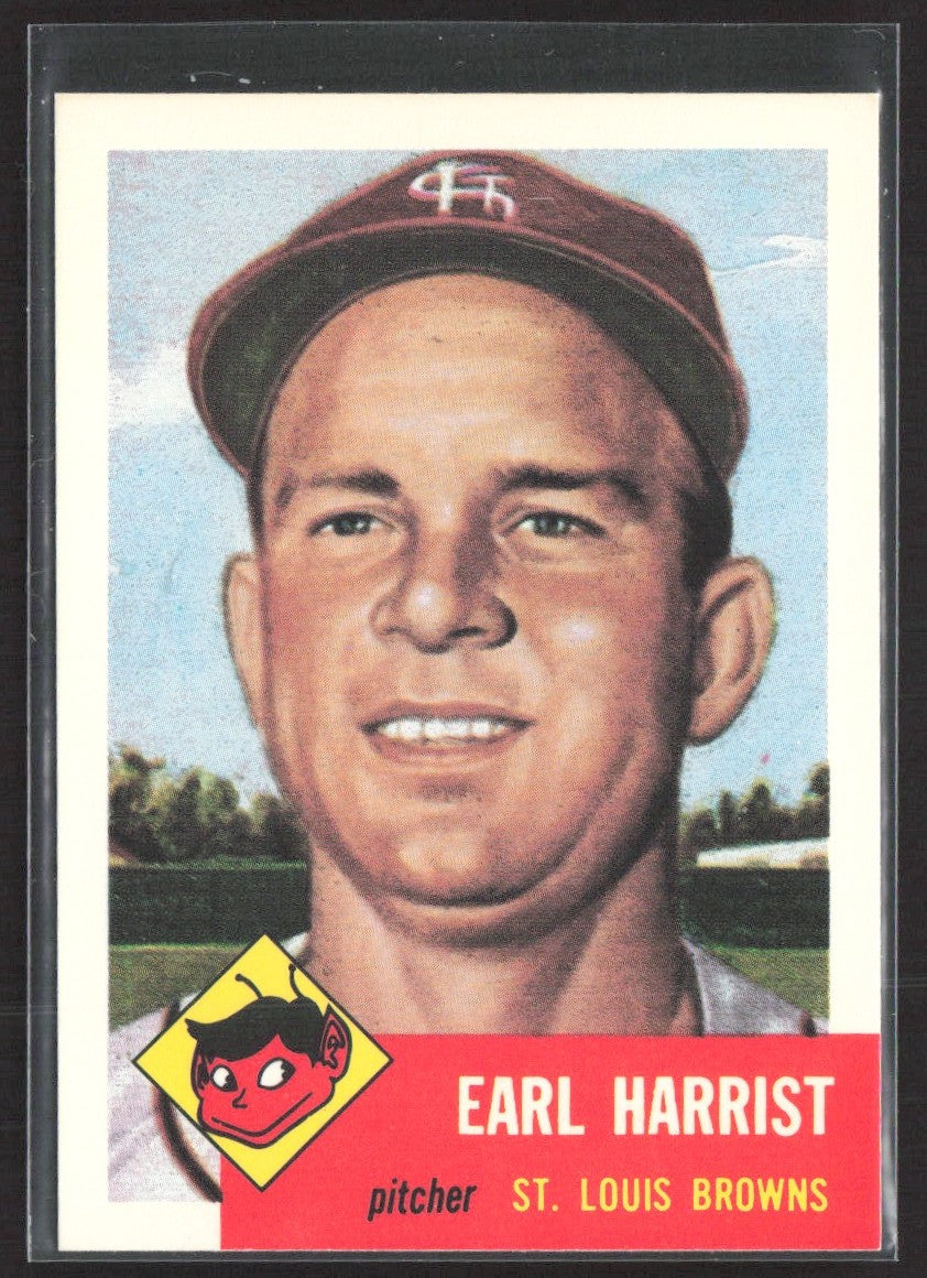 1991 Topps Archives 1953 Earl Harrist #65