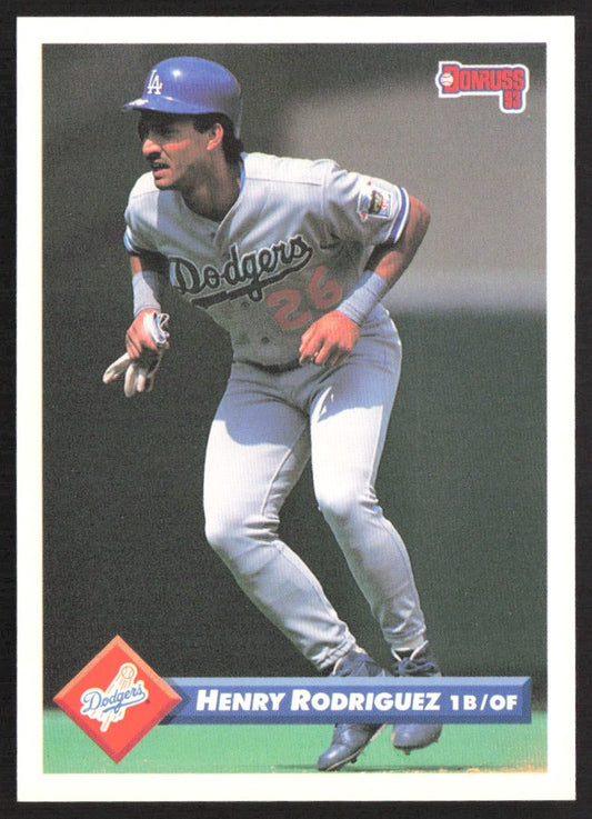 1993 Donruss 218 Henry Rodriguez