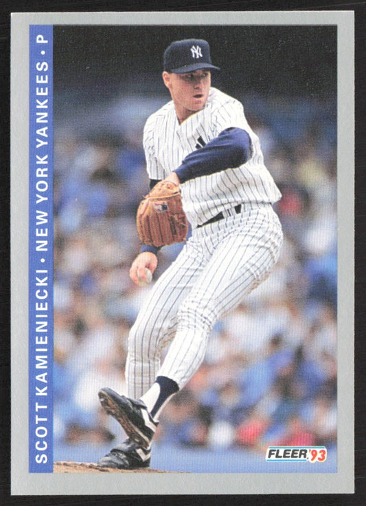 1993 Fleer 651 Scott Kamieniecki