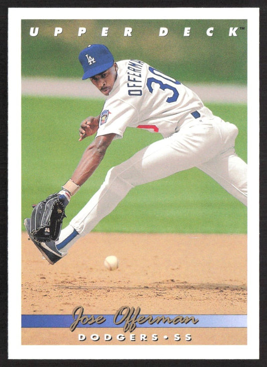 1993 Upper Deck Gold Hologram 225 Jose Offerman