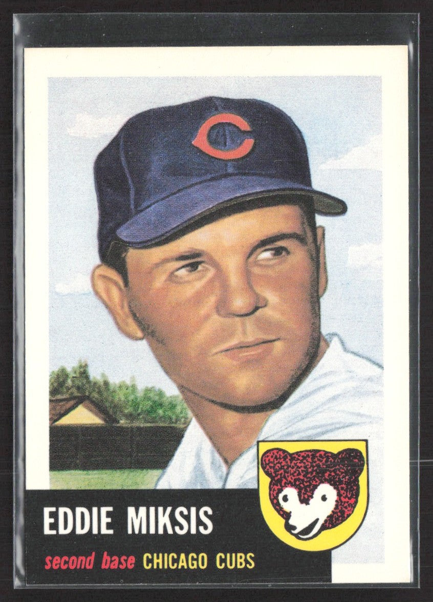 1991 Topps Archives 1953 Eddie Miksis #39