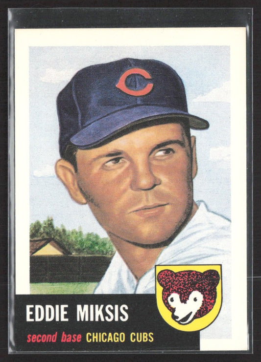 1991 Topps Archives 1953 Eddie Miksis #39